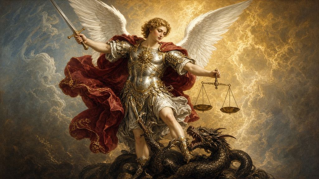 St Michael Defeating the Dragon